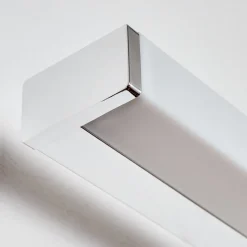 Lampe Miroir Morges Led Chrome, Blanc, 1 Lumiere