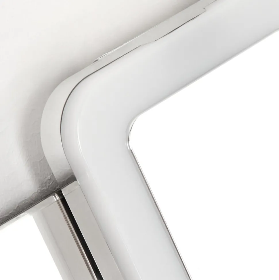 Lampe Miroir Morges Led Chrome, Blanc, 1 Lumiere