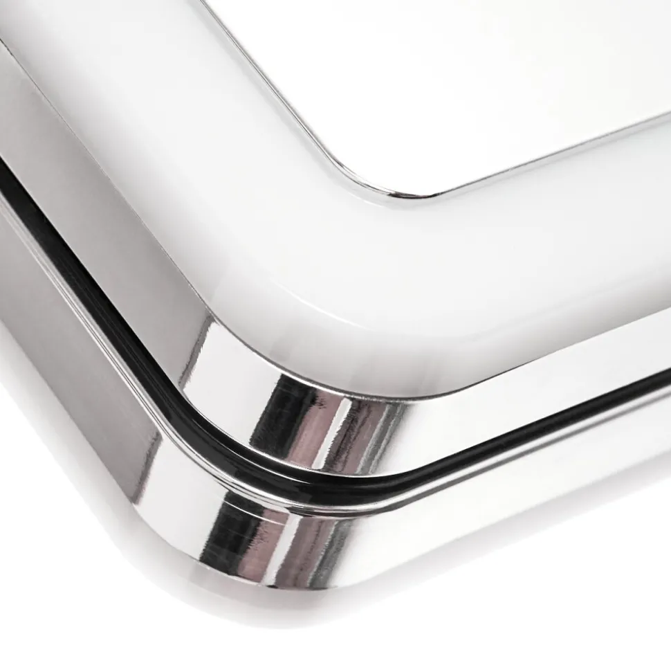 Lampe Miroir Morges Led Chrome, Blanc, 1 Lumiere