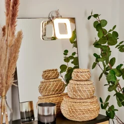 Lampe Miroir Morges Led Chrome, Blanc, 1 Lumiere