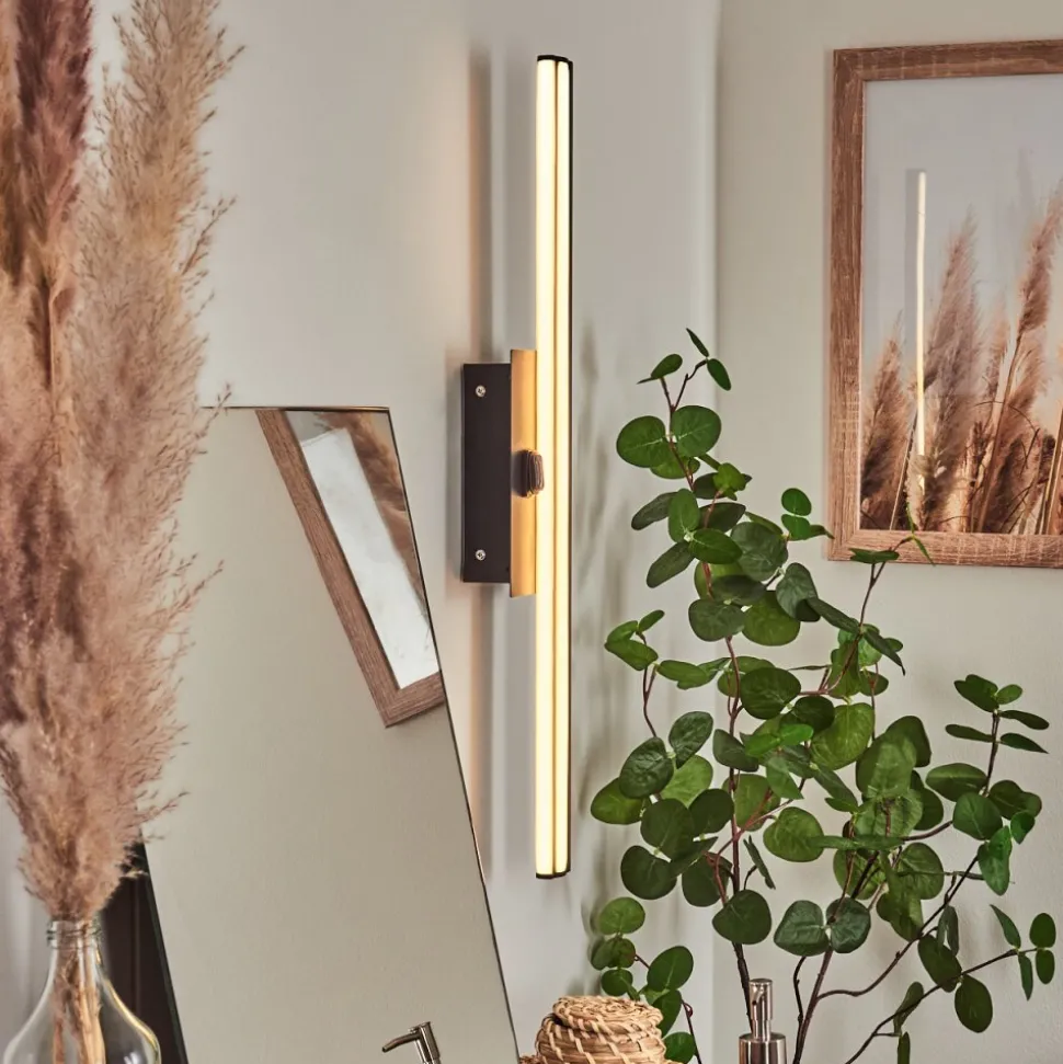 Lampe Miroiraspers Led Noir, 1 Lumiere