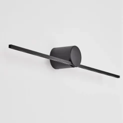 Lampe Miroirpuharila Led Noir, 1 Lumiere
