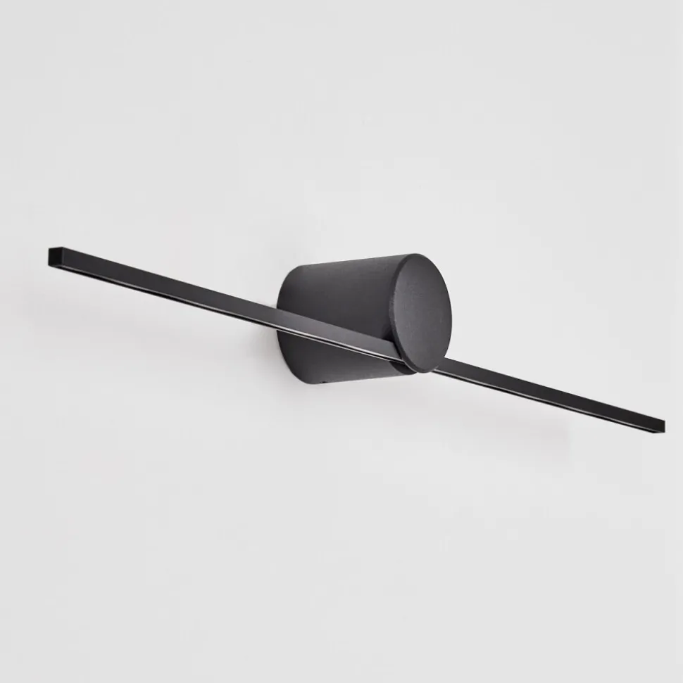 Lampe Miroirpuharila Led Noir, 1 Lumiere