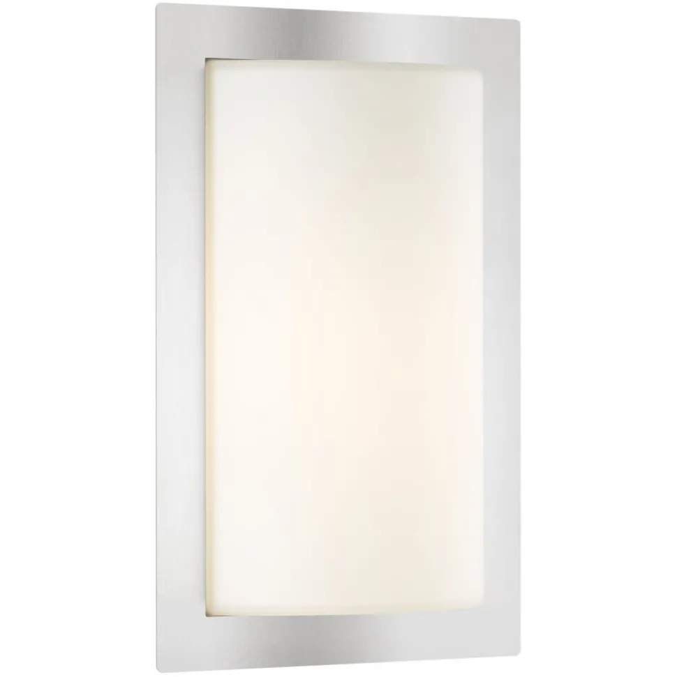 Lampe Murale D'Exterieur Lcd Led Acier Inoxydable, 1 Lumiere, Detecteur De Mouvement