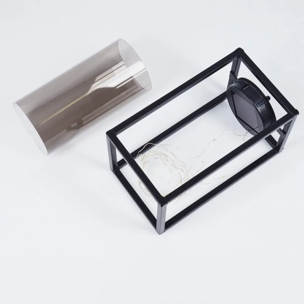 Lampe Solaire Aracaju Led Noir, 30 Lumieres