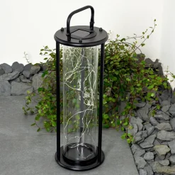 Lampe Solaire Aracaju Led Noir, 1 Lumiere