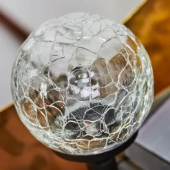 Lampe Solaire Benevento Led Cuivre, Rouille, Transparent, 1 Lumiere