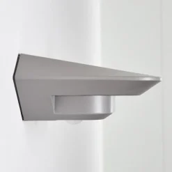 Lampe Solaire Camden Led Gris, 1 Lumiere, Detecteur De Mouvement