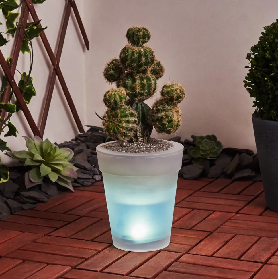 Lampe Solaire Dimouri Led Blanc, 4 Lumieres