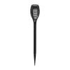 Lampe Solaire Eglo Fackel Led Noir, 12 Lumieres