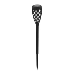 Lampe Solaire Eglo Fackel Led Noir, 10 Lumieres