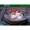Lampe Solaire Eglo Flame Led Blanc, 3 Lumieres