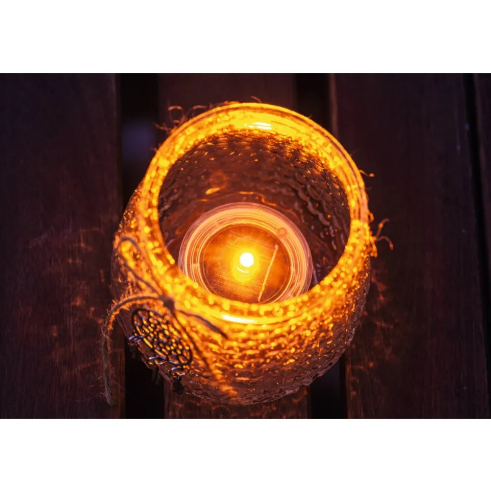 Lampe Solaire Eglo Flame Led Blanc, 3 Lumieres