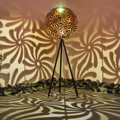 Lampe Solaire Gilbert Led Vert Antique, 1 Lumiere