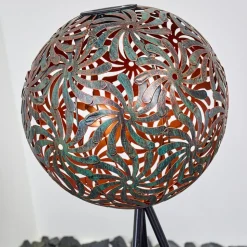 Lampe Solaire Gilbert Led Vert Antique, 1 Lumiere
