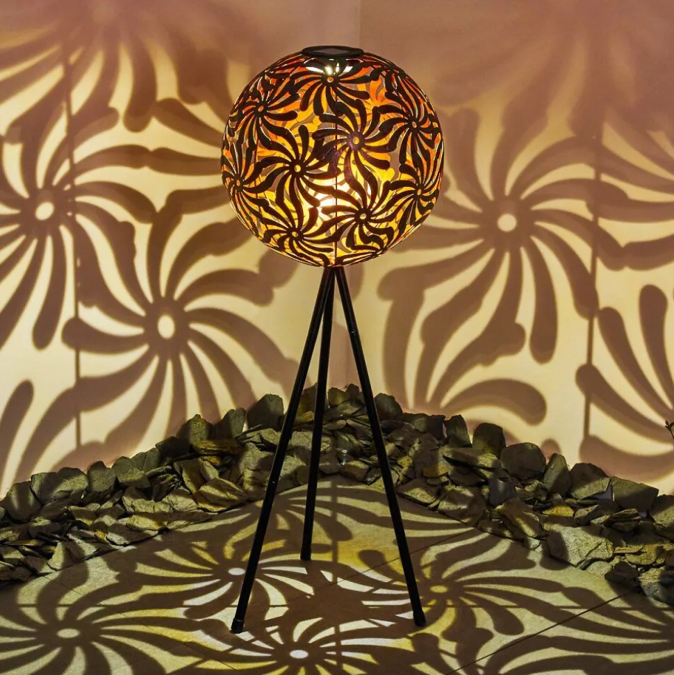 Lampe Solaire Gilbert Led Vert Antique, 1 Lumiere
