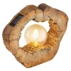 Lampe Solaire Globo Baum Led Brun, 1 Lumiere