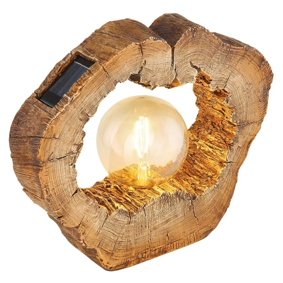 Lampe Solaire Globo Baum Led Brun, 1 Lumiere