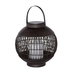 Lampe Solaire Globo Don Led Noir, 1 Lumiere