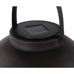 Lampe Solaire Globo Don Led Noir, 1 Lumiere