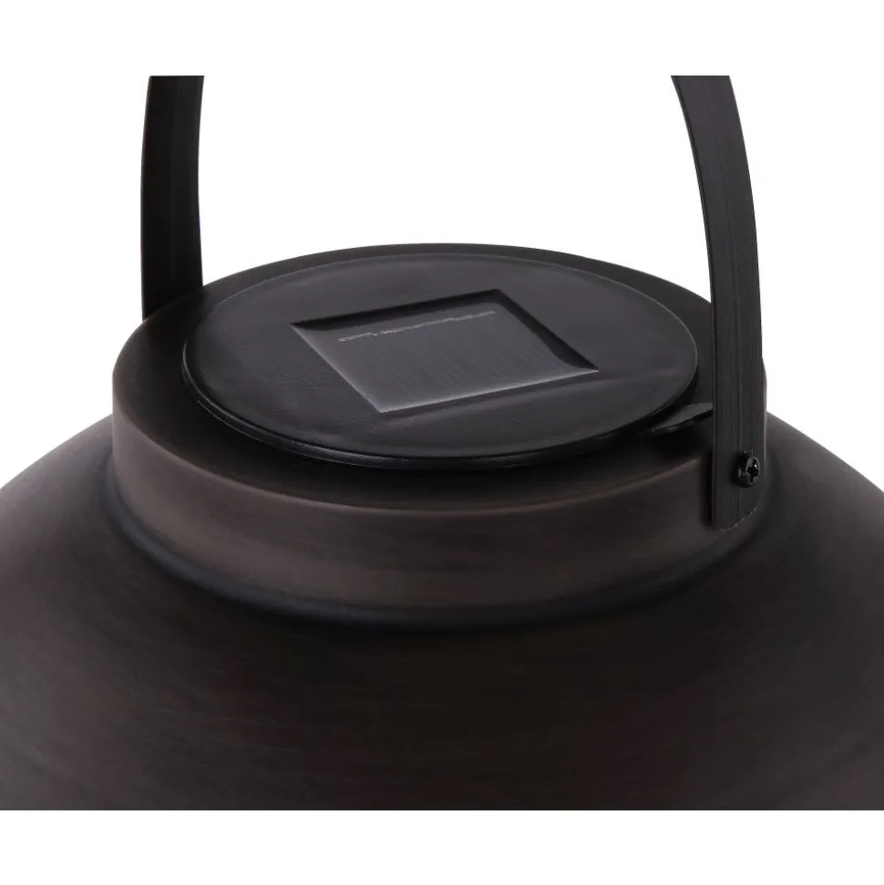 Lampe Solaire Globo Don Led Noir, 1 Lumiere