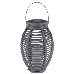 Lampe Solaire Globo Don Led Gris, 1 Lumiere