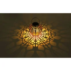 Lampe Solaire Globo Led Argente, 1 Lumiere