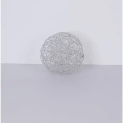 Lampe Solaire Globo Led Argente, 30 Lumieres