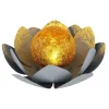 Lampe Solaire Globo Led Gris, 1 Lumiere