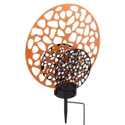 Lampe Solaire Globo Led Noir, 2 Lumieres