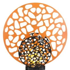 Lampe Solaire Globo Led Noir, 2 Lumieres