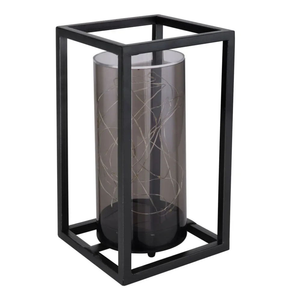 Lampe Solaire Globo Led Noir, 30 Lumieres