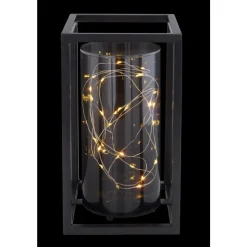 Lampe Solaire Globo Led Noir, 30 Lumieres