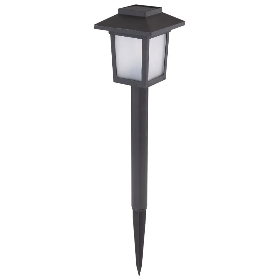 Lampe Solaire Globo Solar Led Noir, 10 Lumieres