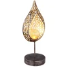 Lampe Solaire Globo Solar Led Ancien, Or, 1 Lumiere