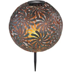 Lampe Solaire Globo Solar Led Noir, 1 Lumiere