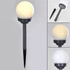Lampe Solaire Hakon Led Gris, 1 Lumiere