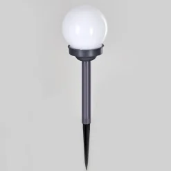 Lampe Solaire Hakon Led Gris, 1 Lumiere