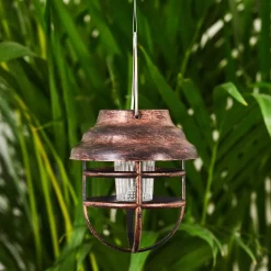 Lampe Solaire Hangzhou Led Rouille, Transparent, 1 Lumiere