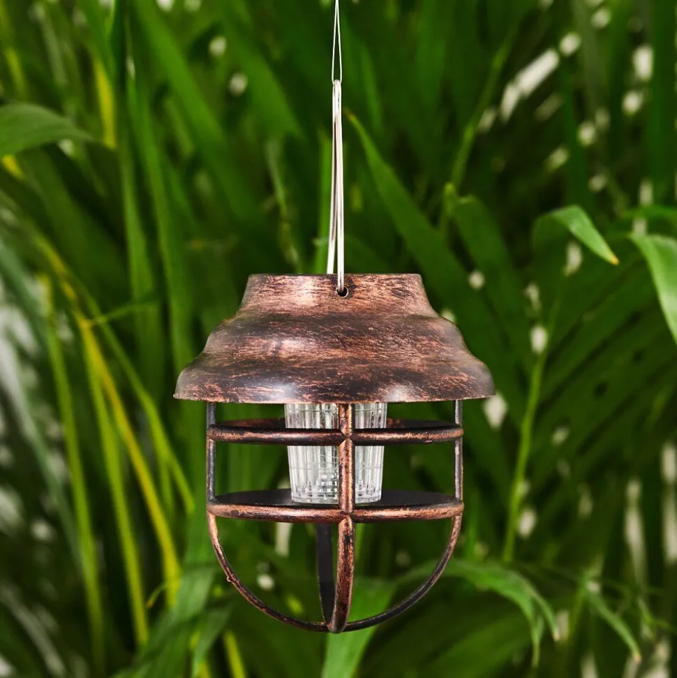 Lampe Solaire Hangzhou Led Rouille, Transparent, 1 Lumiere
