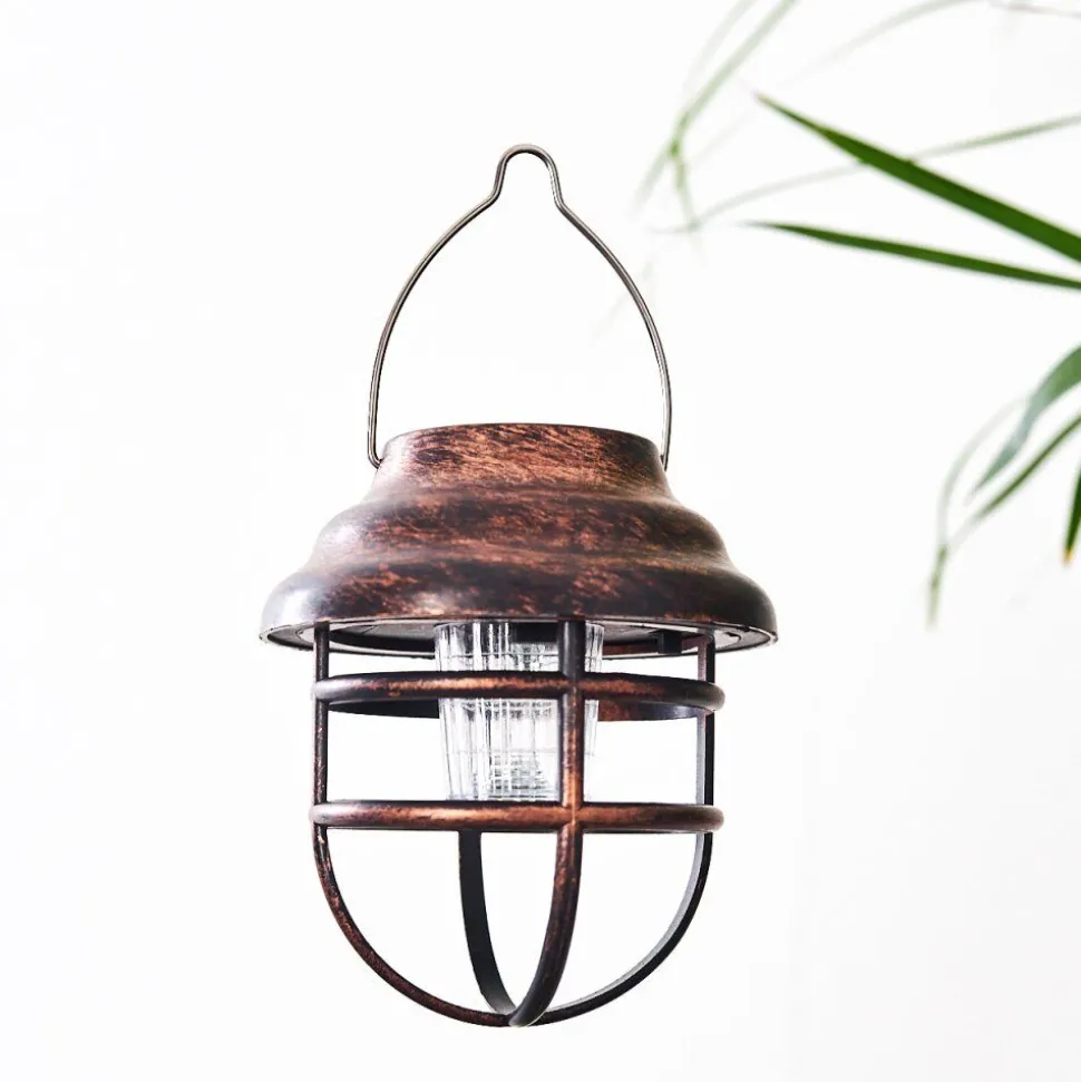 Lampe Solaire Hangzhou Led Rouille, Transparent, 1 Lumiere