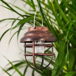 Lampe Solaire Hangzhou Led Rouille, Transparent, 1 Lumiere