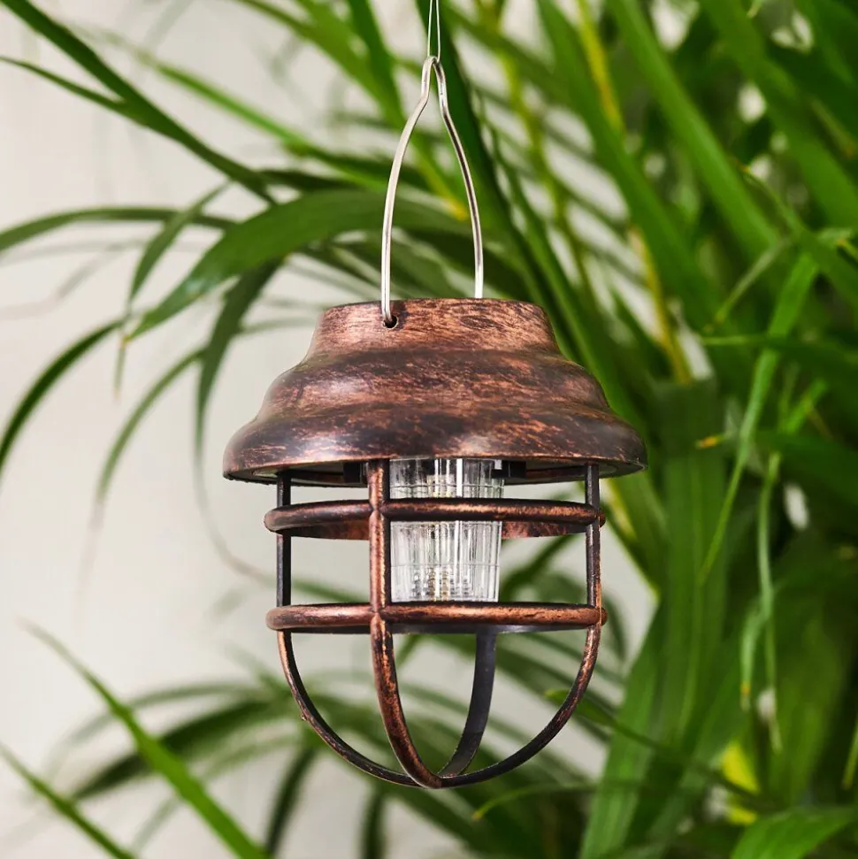 Lampe Solaire Hangzhou Led Rouille, Transparent, 1 Lumiere