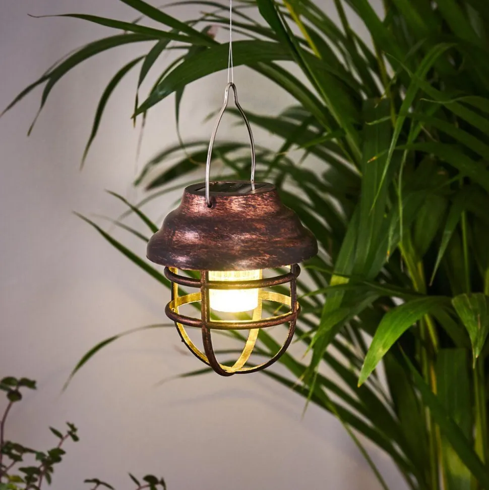 Lampe Solaire Hangzhou Led Rouille, Transparent, 1 Lumiere