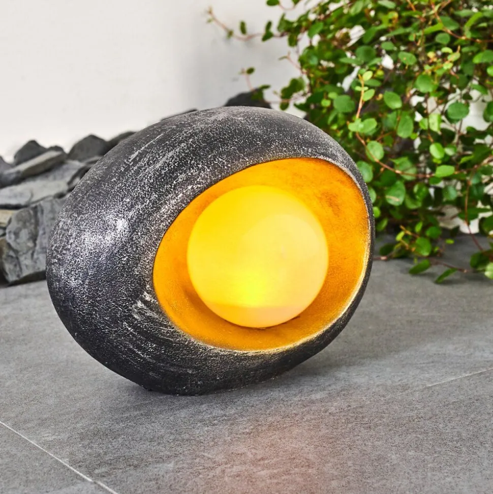 Lampe Solaire Interlaken Led Or, Gris, Argente, 1 Lumiere