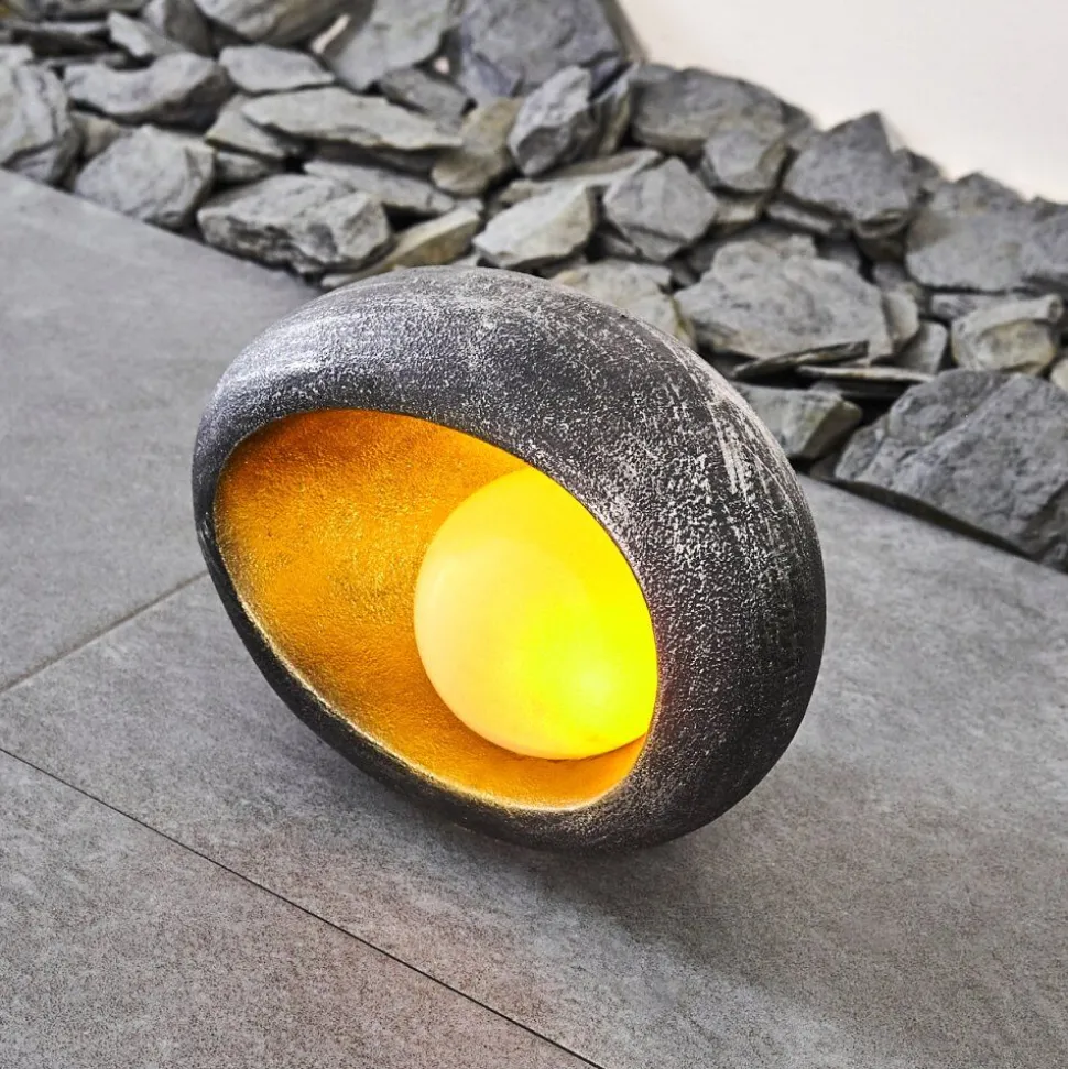 Lampe Solaire Interlaken Led Or, Gris, Argente, 1 Lumiere