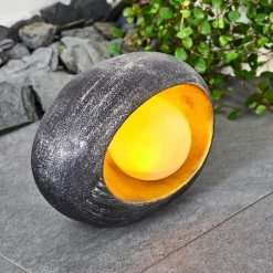 Lampe Solaire Interlaken Led Or, Gris, Argente, 1 Lumiere