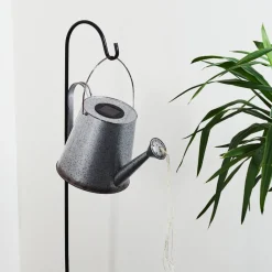 Lampe Solaire Isernia Led Rouille, Argente, 80 Lumieres