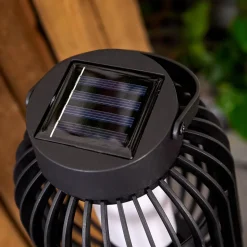 Lampe Solaire Joinville Led Noir, 1 Lumiere