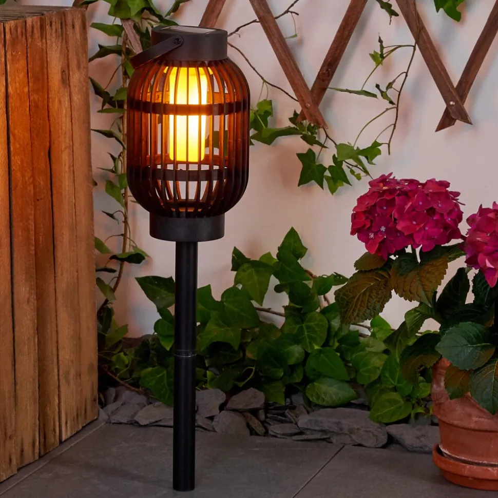Lampe Solaire Joinville Led Noir, 1 Lumiere